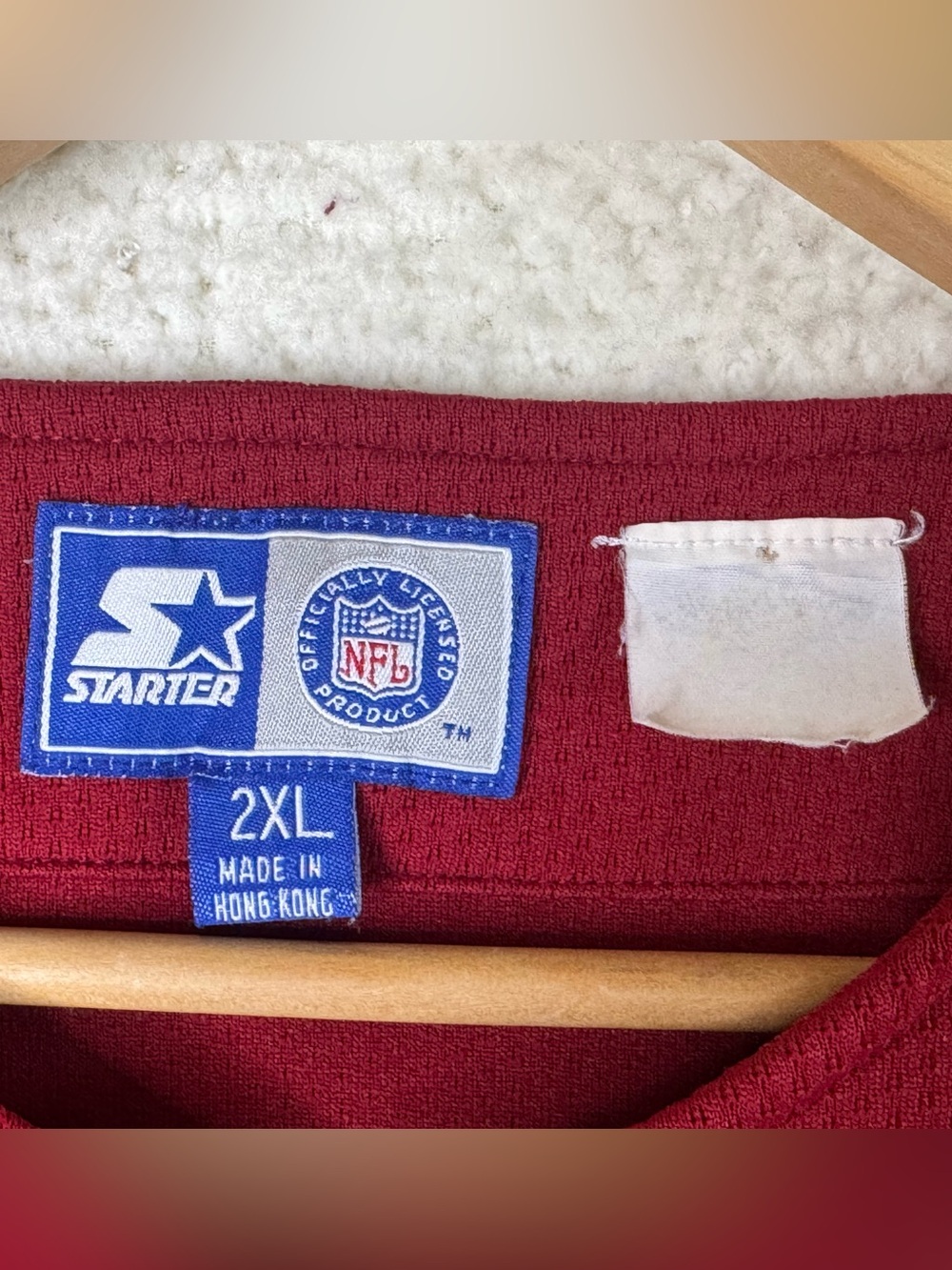 VTG Starter NFL San Francisco 49ers Jerry Rice #80 Baseball Style Jersey Mens 2X - Picture 8 of 15